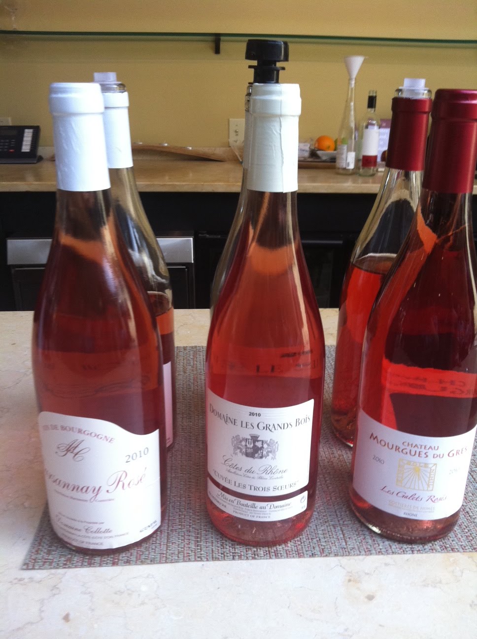 Uptown Girl's Cleveland Park Blog TODAY Rose Wine Tasting at Weygandt