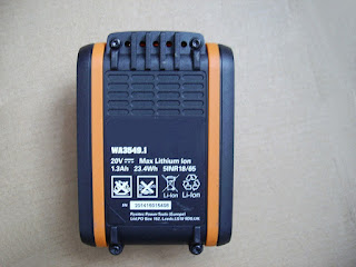 WORX WA3549.1 Bateria