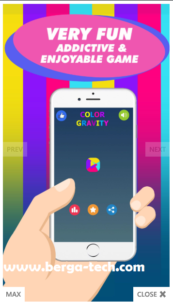 Source Code Project Android  Game Template Color Gravity Buildbox 