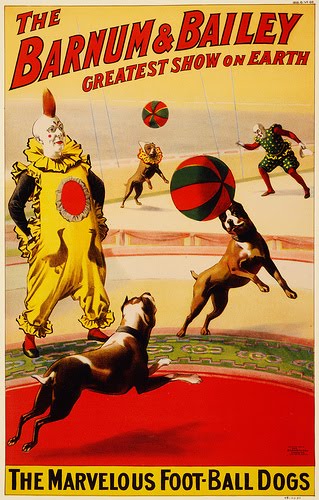 vintage advertising: CIRCUS POSTERS EARLY 2OTH CENTURY