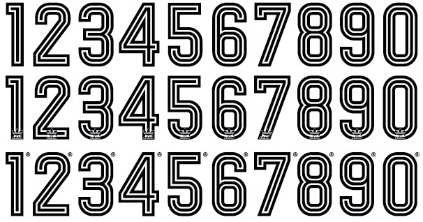 Best adidas retro font Hot Sale