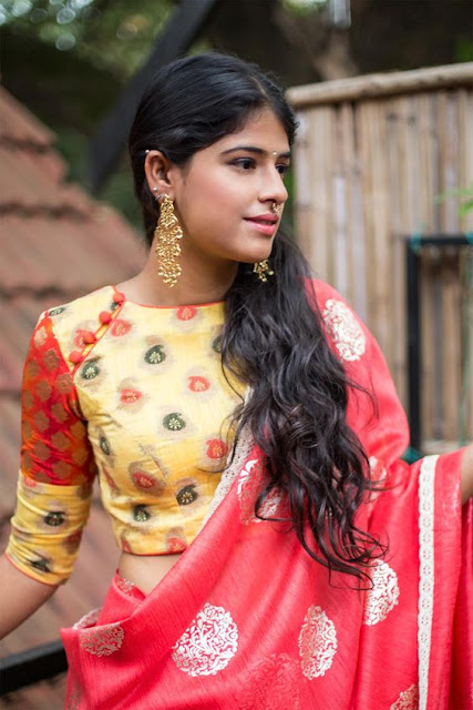 25 Latest Silk Saree Blouse Designs for wedding season | Bling Sparkle