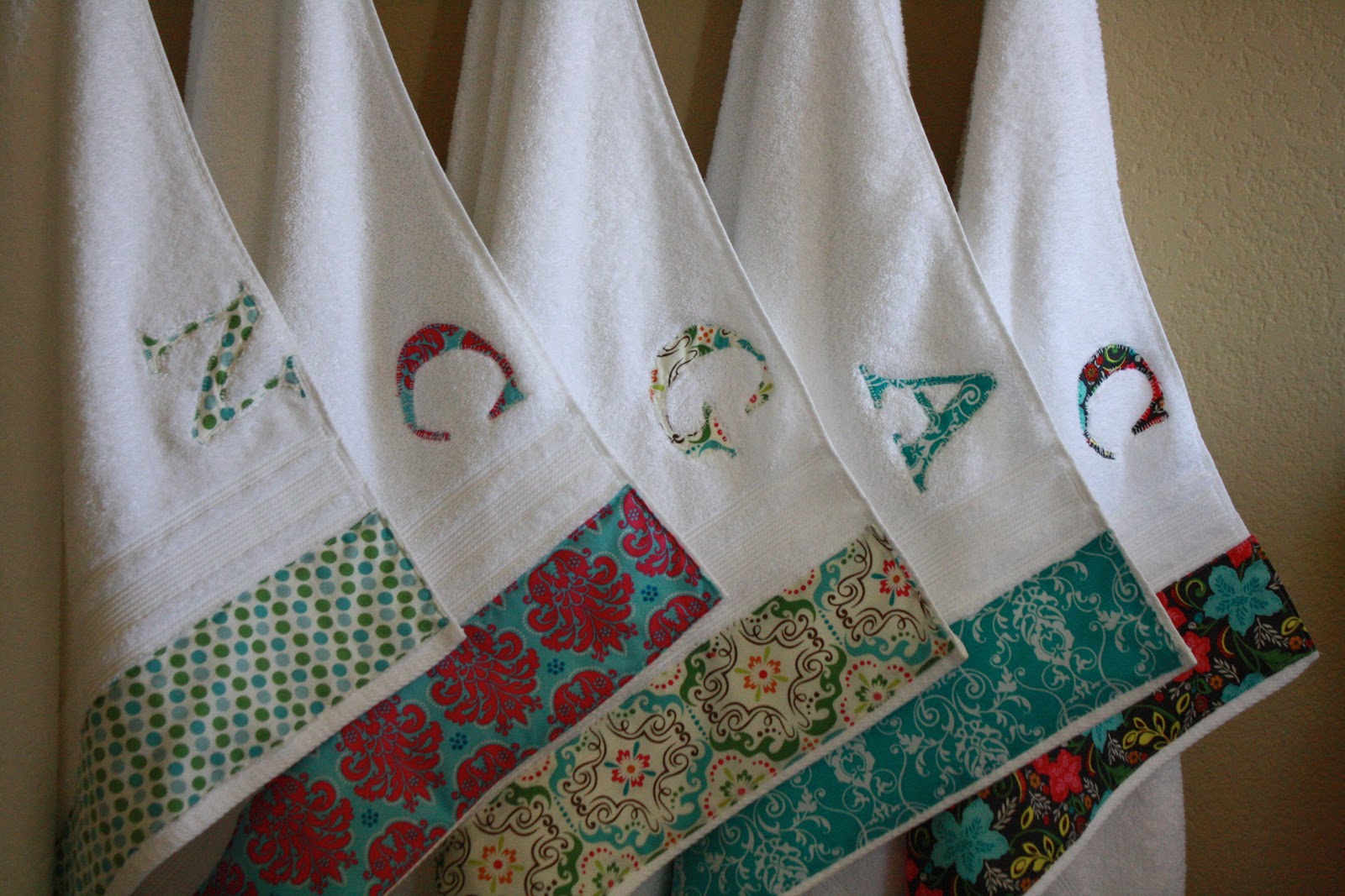 The Created Home Personalized Bath Towels