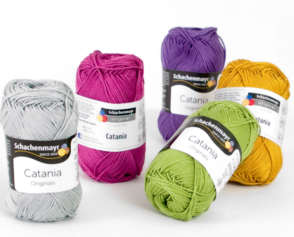 Garn, bara garn och ännu mera garn Catania Garn Nyhet!