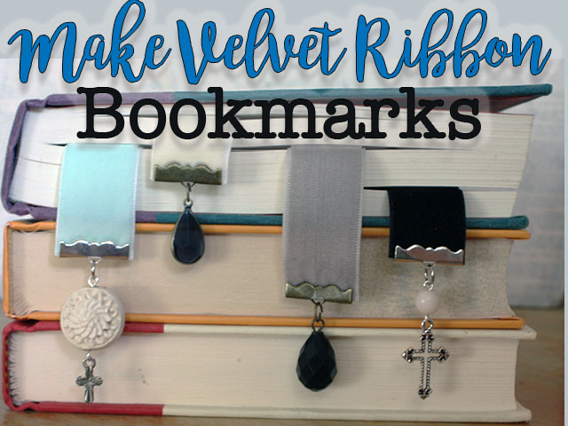 Ribbon Bookmark DIY Tutorial 