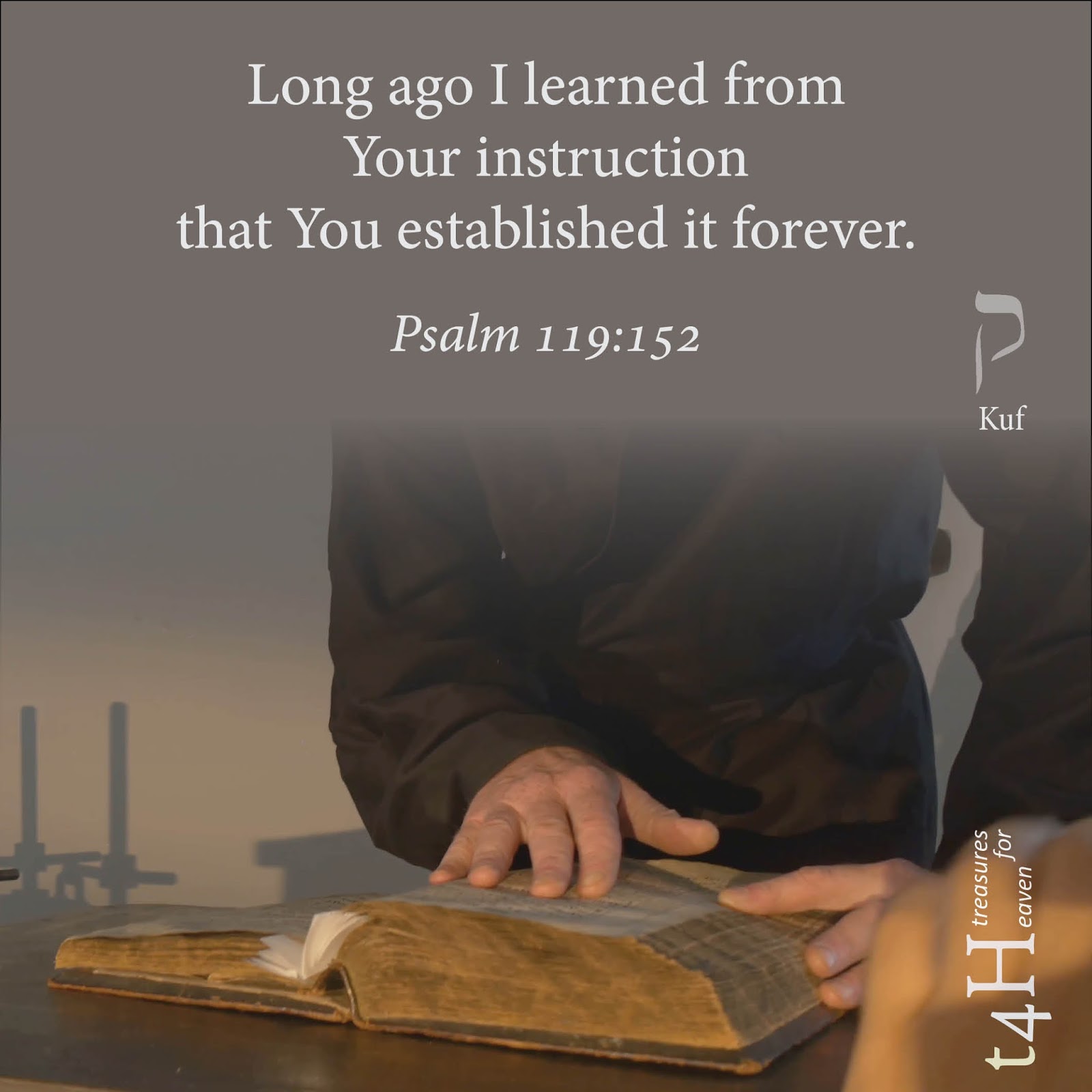 Treasures For Heaven Psalm 119 Verse 152 Treasures For Heaven Psalm 119 Verse 152