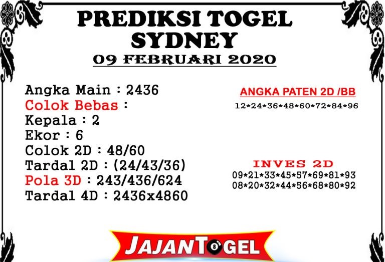 Syair Sydney Archives Prediksi Togel Hari Ini Sgp Sd Hk Malam Ini Jitu Jp