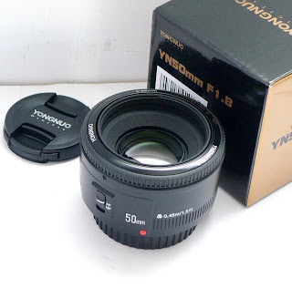 Lensa Fix Yongnuo 50mm f1.8 for Canon