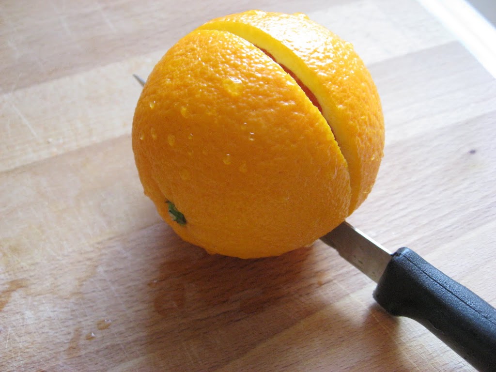 Under The Angsana Tree My Favorite Way To Cut An Orange