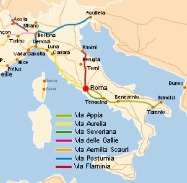 vías romanas