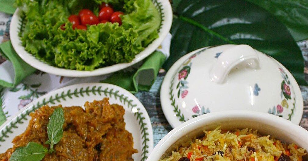 Jom masak Nasi Beriani dan Daging Beriani sedap ala kenduri
