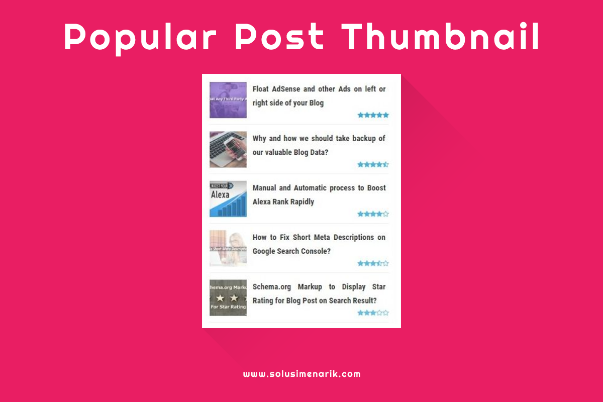 The post thumbnail. Thumbnail post.