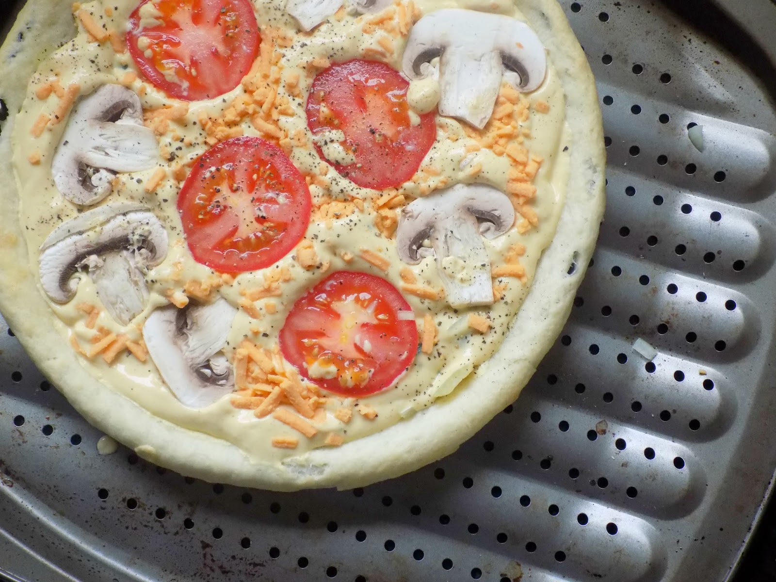 Vegan Recipe Cheezy Eggless Quiche using Morinu Silken Tofu That