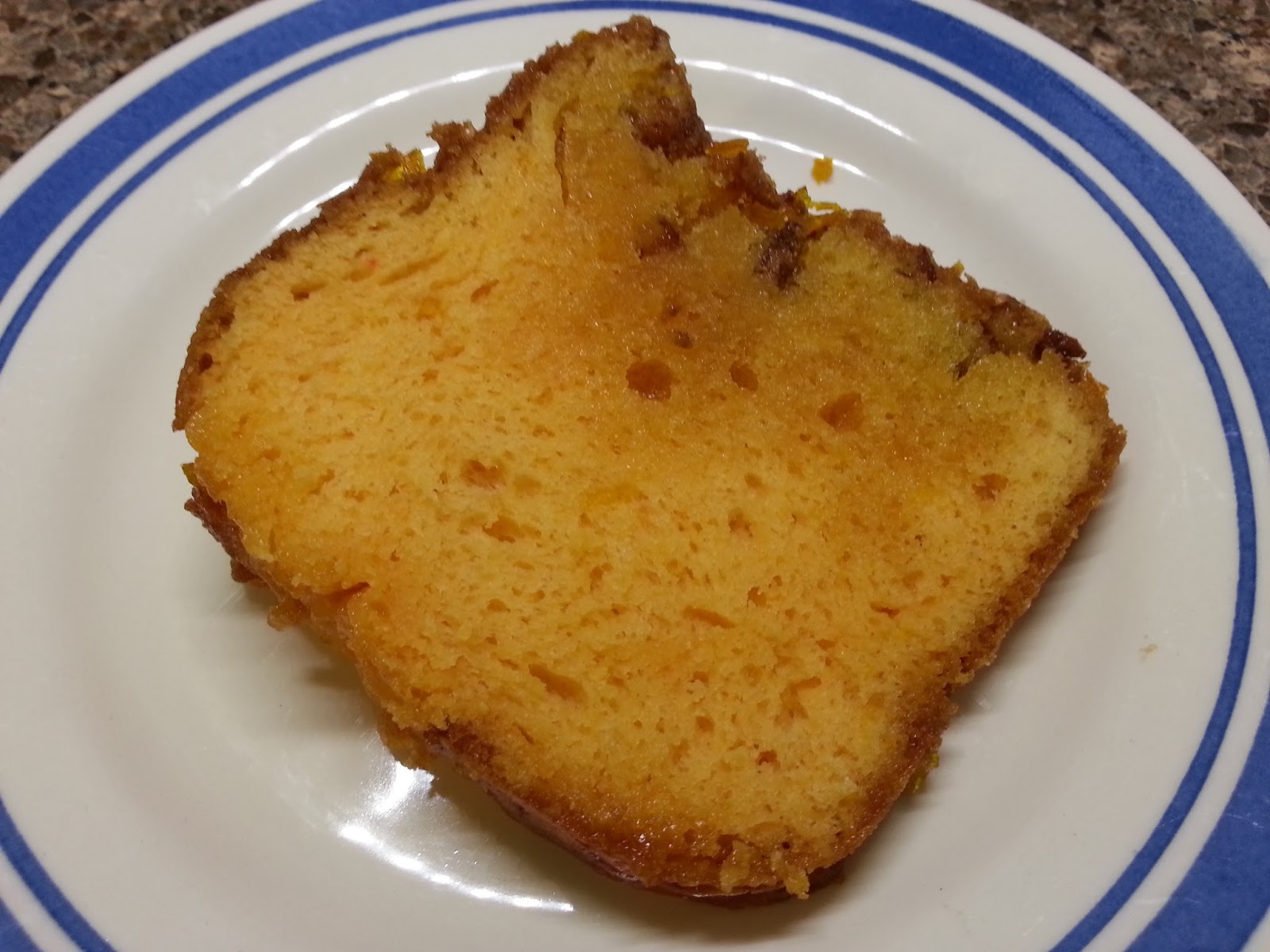 That's 'licious, Mommy! Grand Marnier Cake