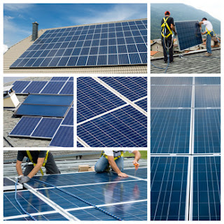 different styles of solar panels