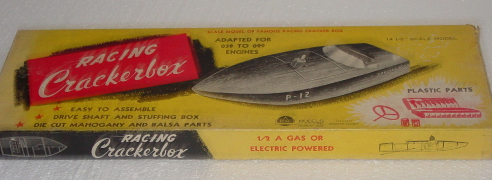 Crackerbox Racing Boats: Cracker Box model