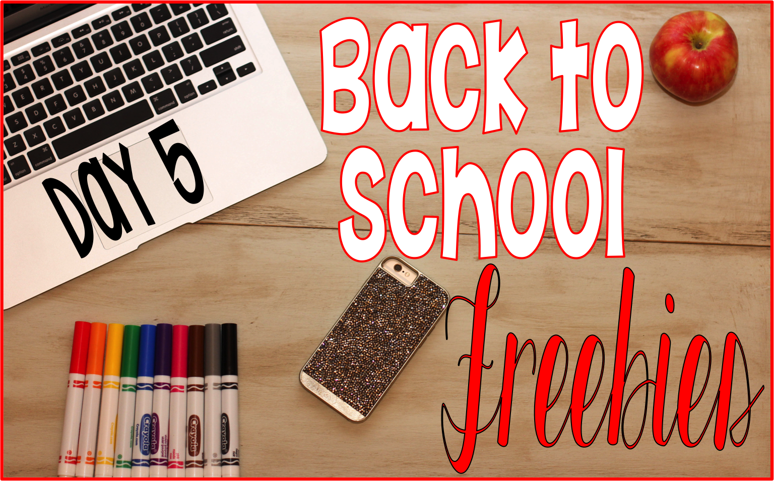 Back to School Tips and Freebie Day 5 | Time 4 Kindergarten