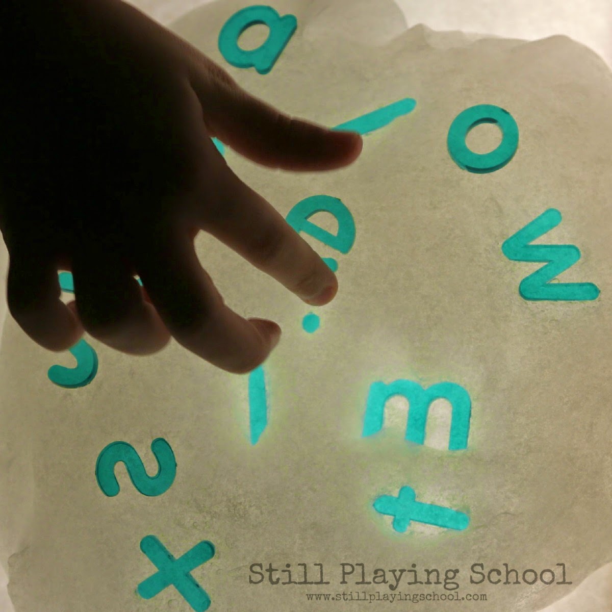 Alphabet slime from Still Playing School