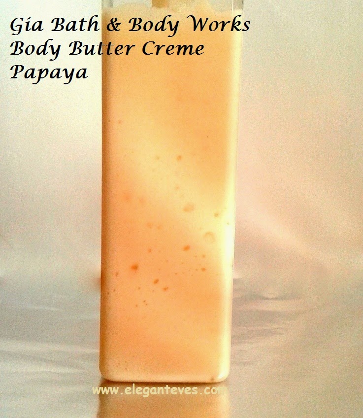 Gia Bath & Body Works Papaya Body Butter Crème
