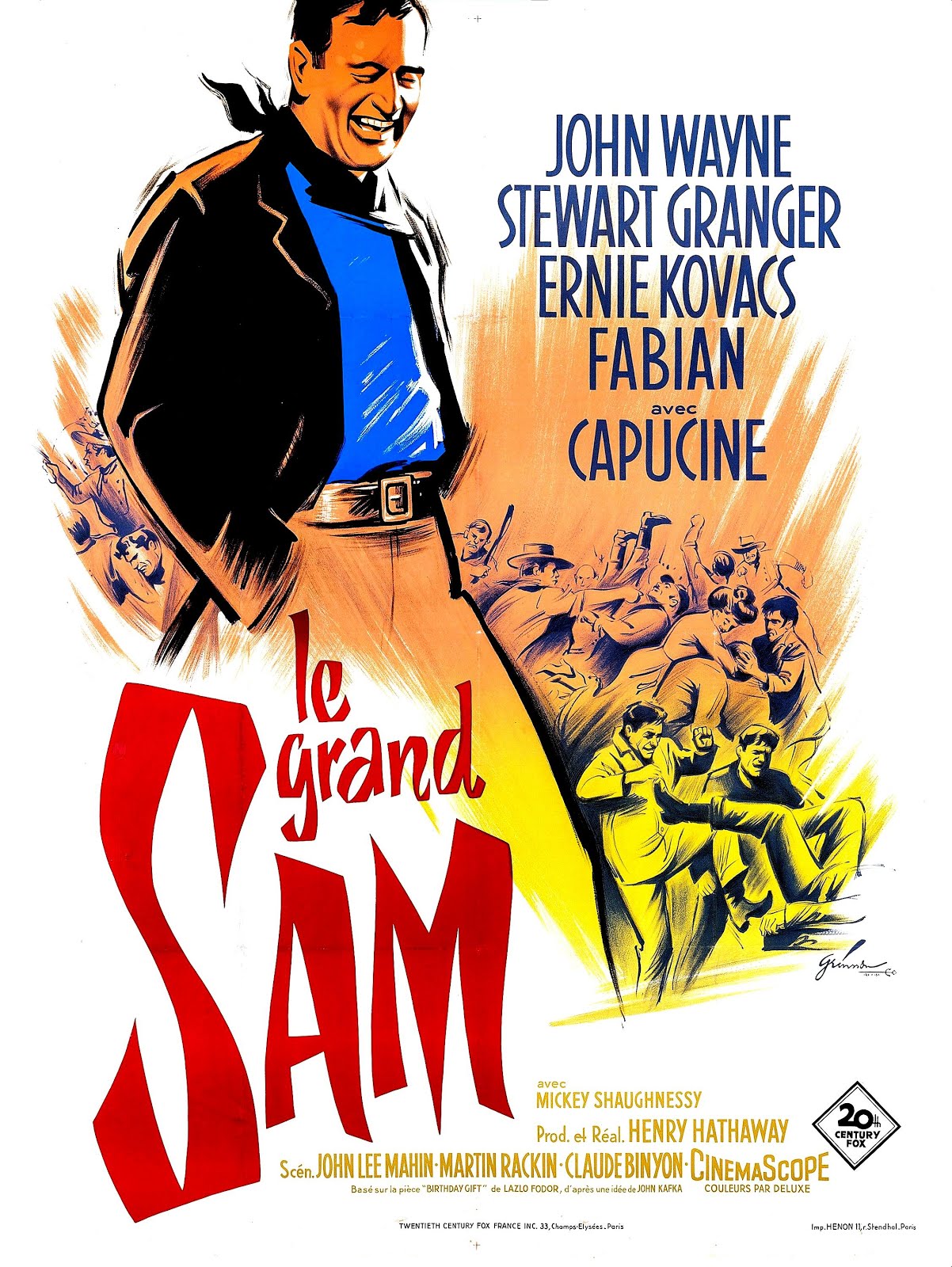 Le grand Sam (1960) Henry Hathaway - North to Alaska (09.05.1960 / 08.1960)