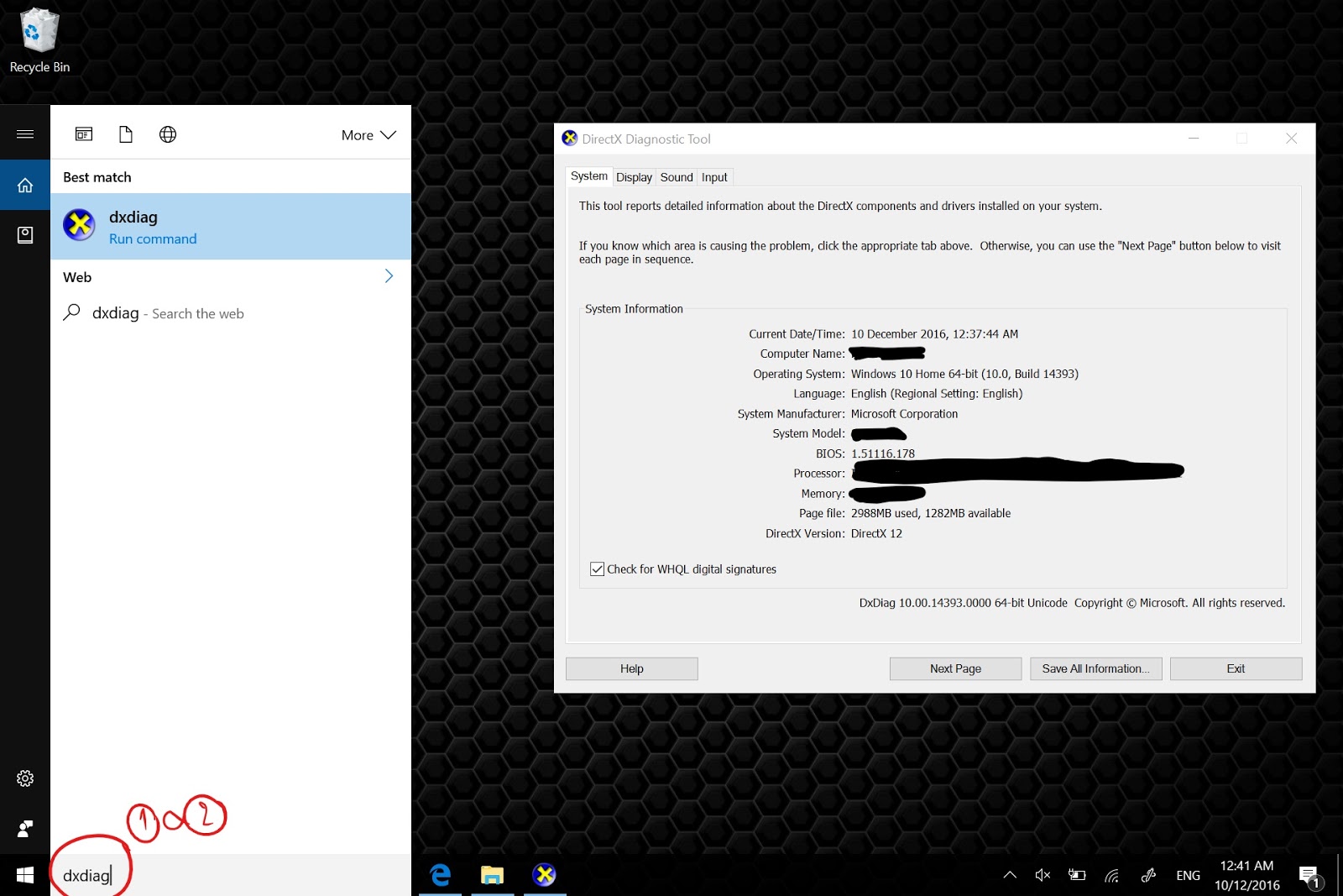dxdiag download for windows 10 dxdiag download for windows 10