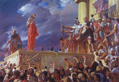 Sanhedrin trial of Jesus Christ Roman Empire Crucify