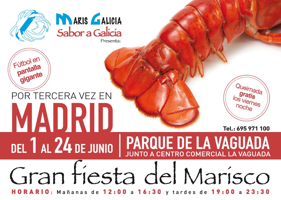 nosolometro Maris Galicia 2012. Gran feria del marisco en el parque de