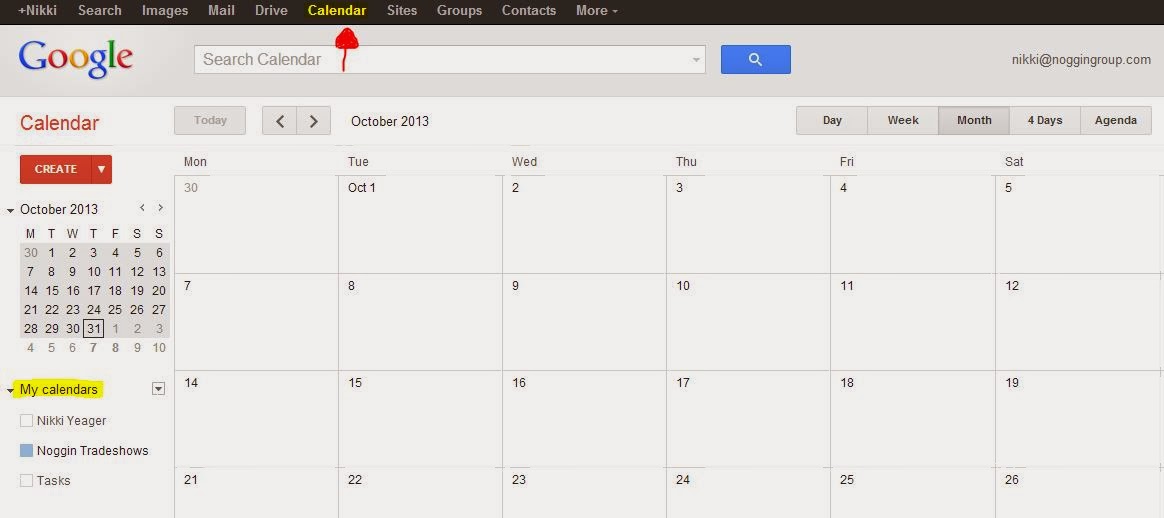 Google Calendar: Another way to use Google Apps in the classroom