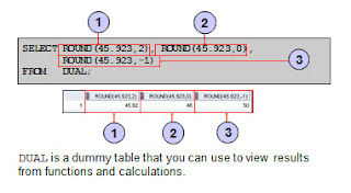My Basic Knowledge: SQL Statement - Single-row SQL functions