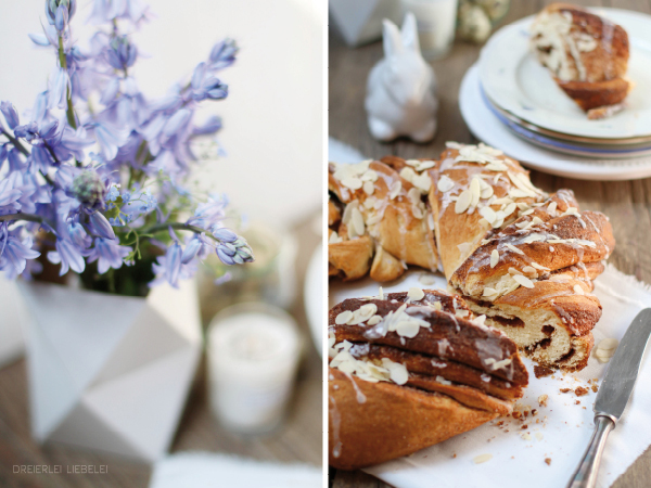 Hefekranz mit Zimt und Mandelblättchen | Nadine Burck | Bloglovin’ Hefekranz mit Zimt und Mandelblättchen | Nadine Burck | Bloglovin’