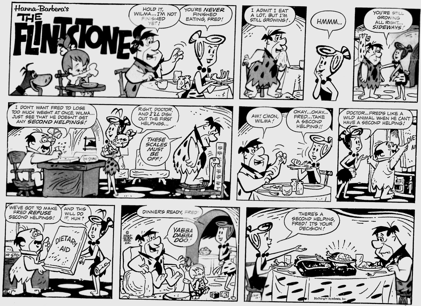 Yowp: Flintstones Weekend Comics, November 1963