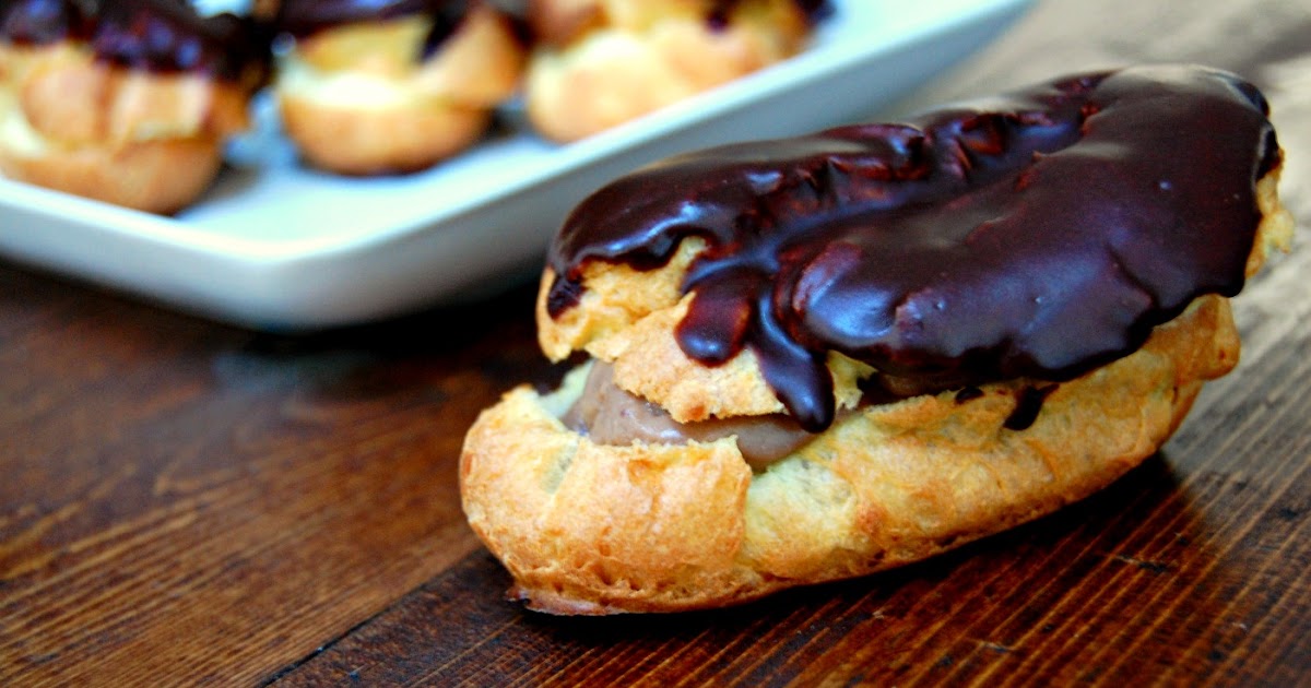 Eva Bakes - There's always room for dessert!: Chocolate éclairs