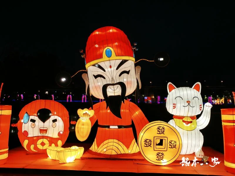 新北市祈福燈會豬福滿滿-元宵燈會活動|大台北都會公園|捷運三重站