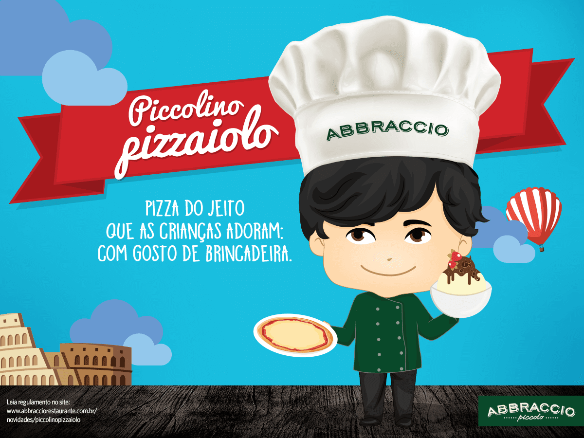 Pequenos pizzaiolos no Abbraccio: uma opção divertida e criativa para as férias da criançada!