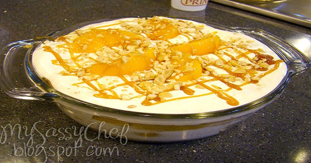 Peaches And Cream Caramel Trifle Recipe Peaches And Cream Caramel Trifle Recipe
