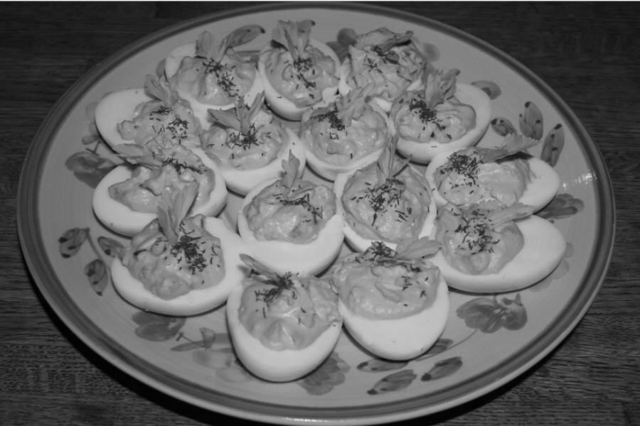 Patricia's Cafe Old Fashioned Deviled Eggs