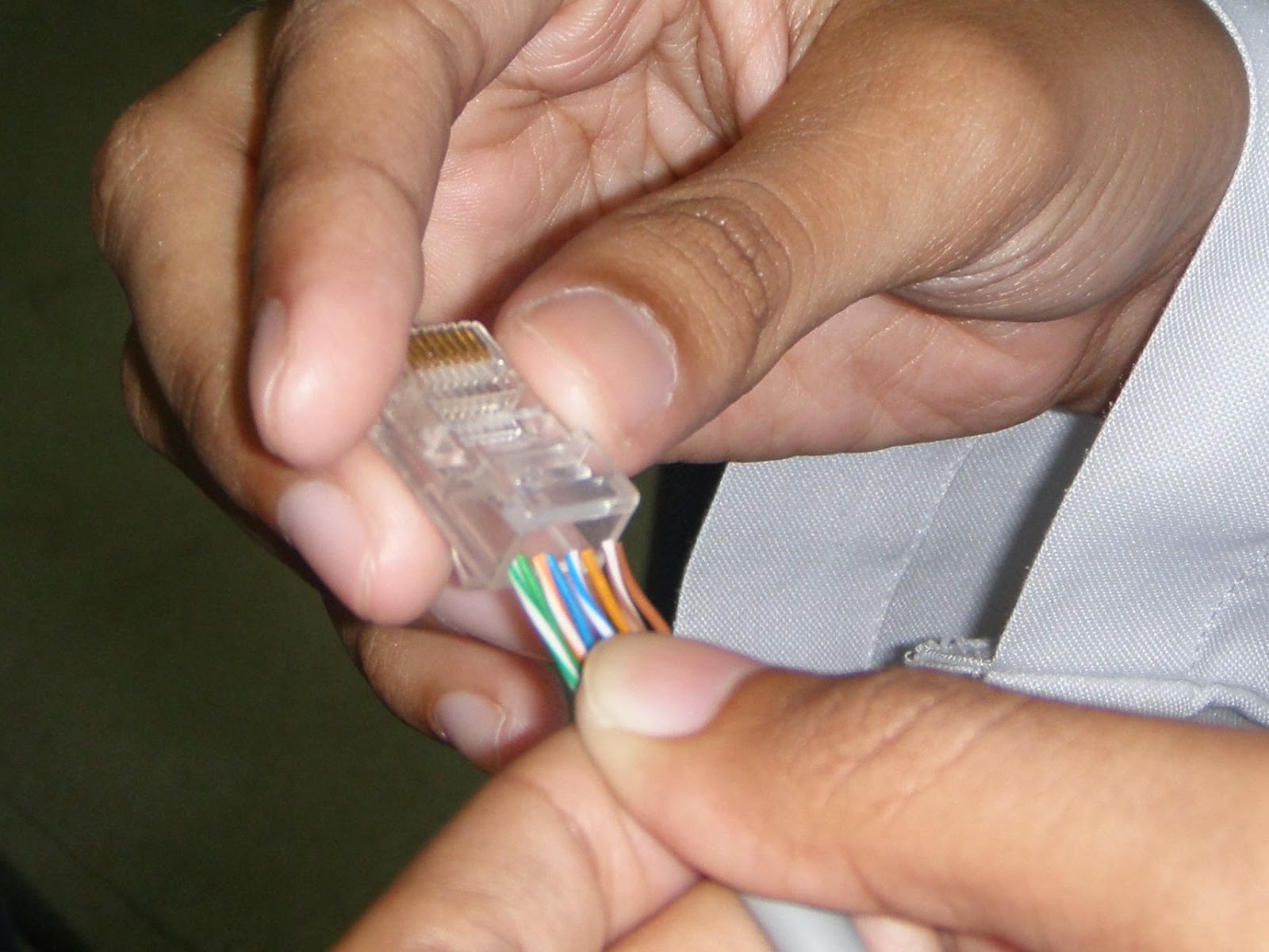 Cara Crimping Kabel UTP