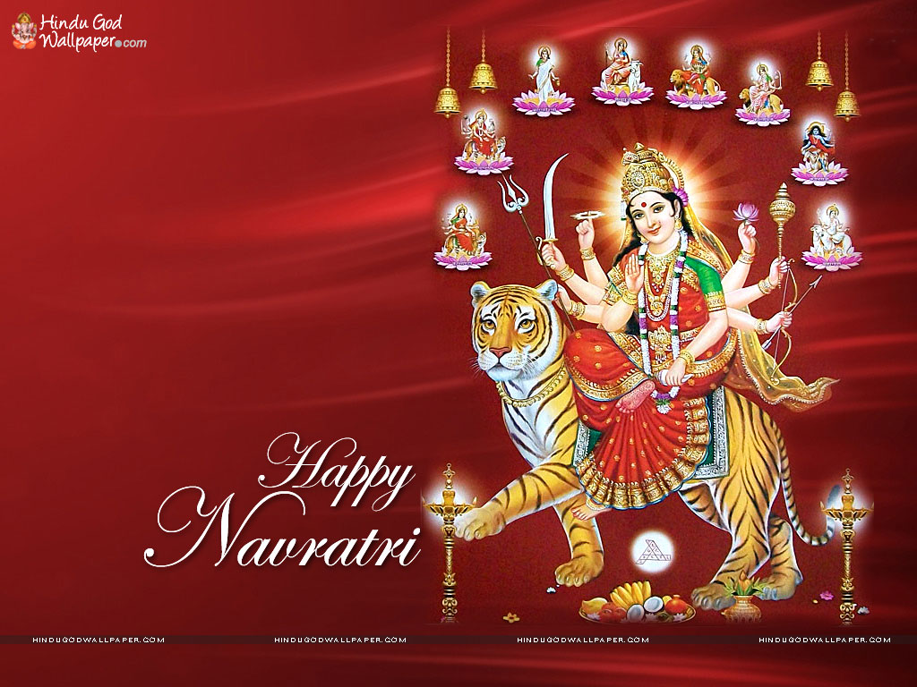 Bhagwan Ji Help me: Happy Navratri Special Wallpapers