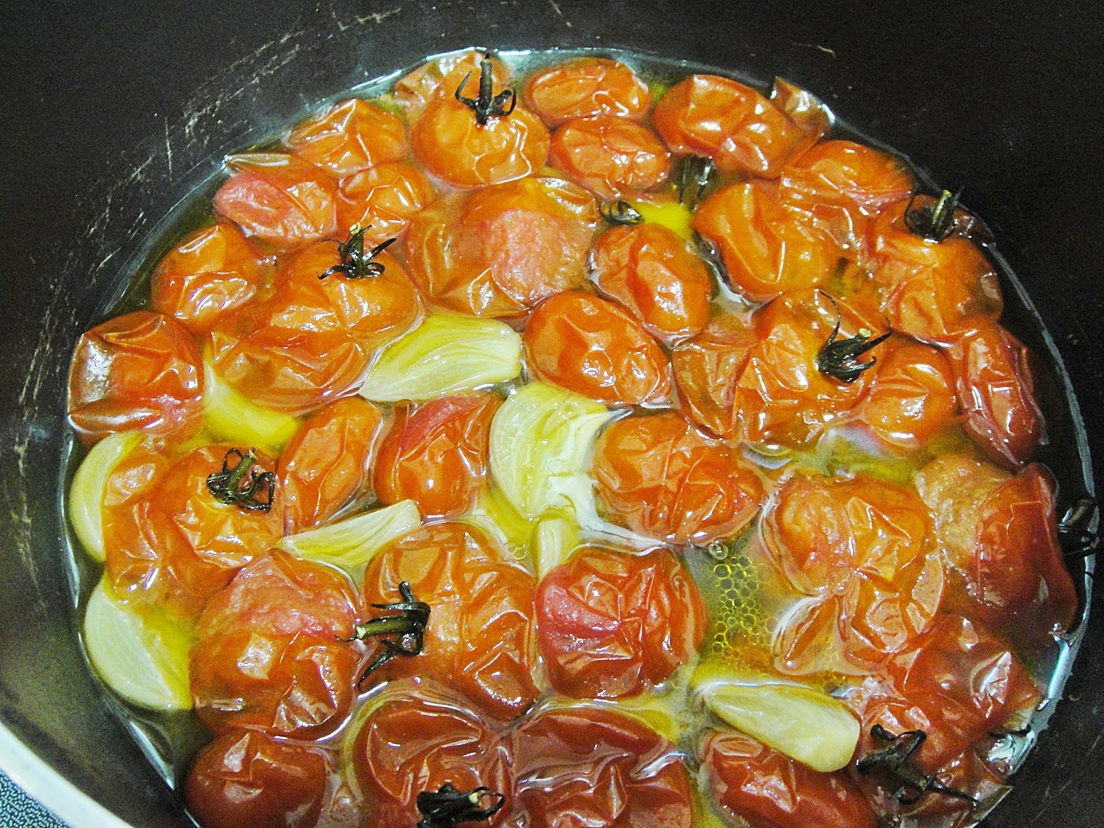 Maryam's Culinary Wonders 814. Tomato Confit on Tomato Rice