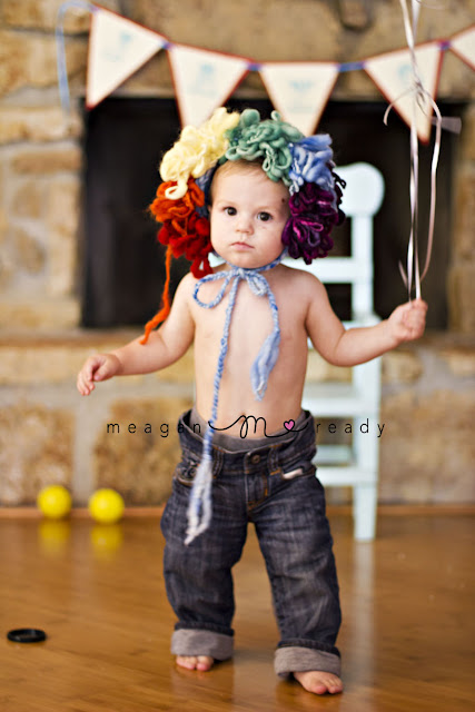 Kara s Party Ideas Circus Clown 1st Birthday Party  - 5