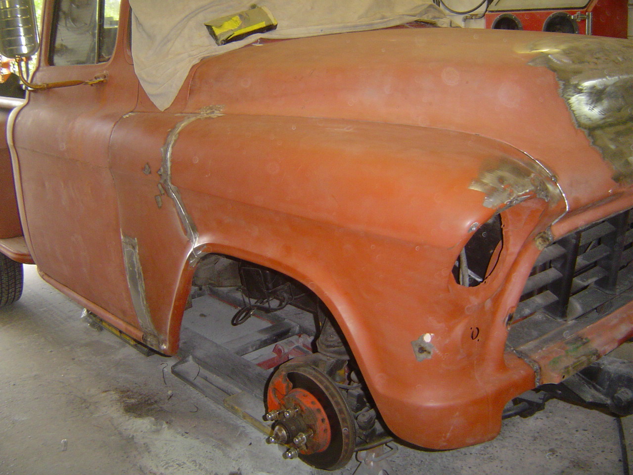1955 Chevy Truck Rear Fenders