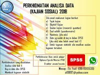 PERKHIDMATAN ANALISA DATA SPSS 2019