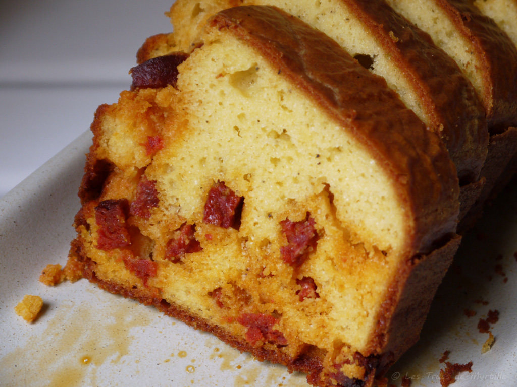 La Cuisine de Myrtille: Cake au chorizo