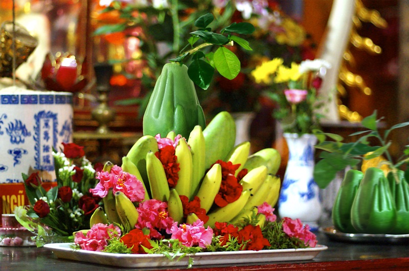 The Plate of Five Fruits in Vietnamese New Year Vietnam Travel Blog