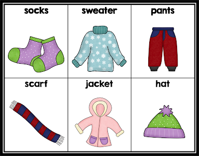 winter vocabulary, ELD kindergarten, kindergarten writing, January Word Wall
