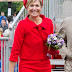 Spotted: Queen Maxima in a design by Natan