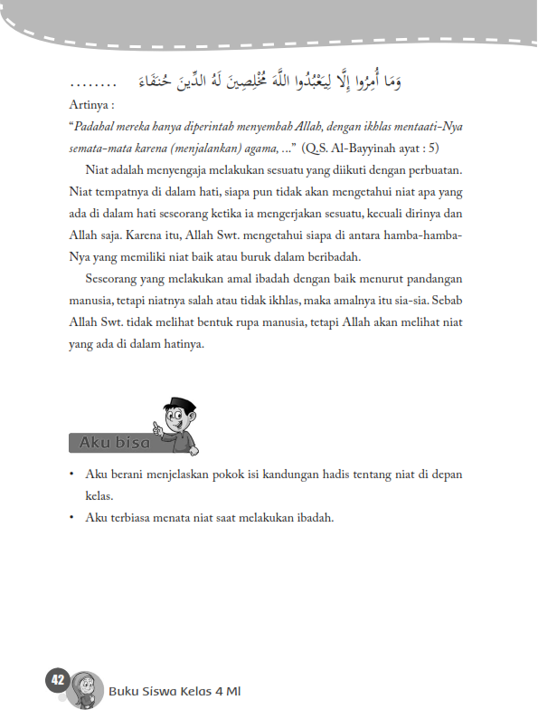 Isi kandungan hadits