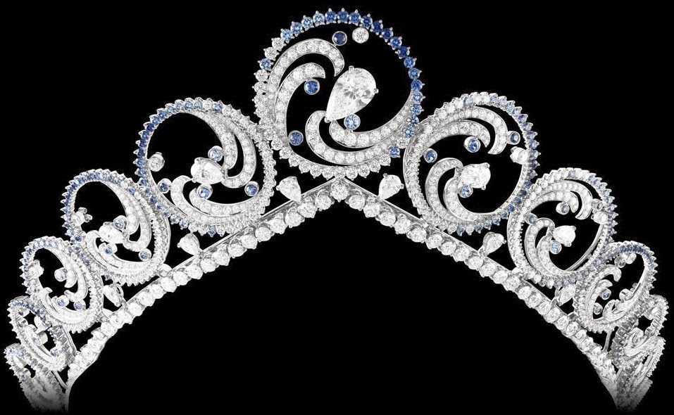 Tiara Mania Princess Charlene of Monaco's Ocean Tiara