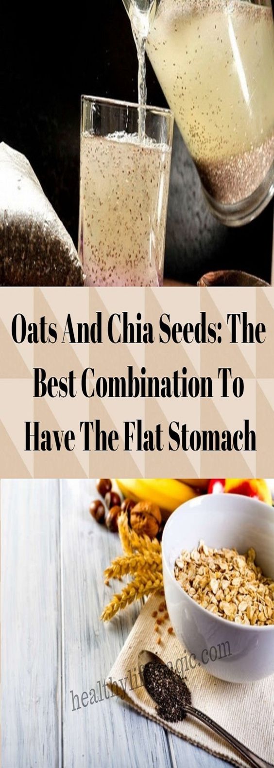 Oats And Chia Seeds The Best Combination To Have The Flat Stomach WARM UP
