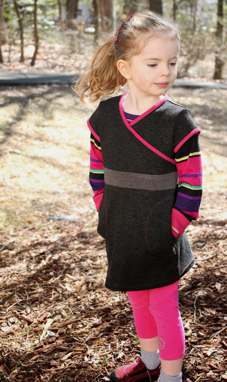 Sewing the Princess Castle Tunic and Raglan Tee from Ottobre Design 4/2013 | The Inspired Wren